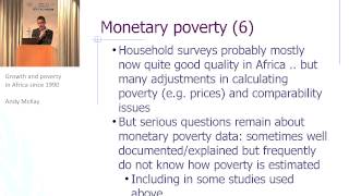 IGA Conference  Growth Poverty and Inequality in Africa 13 [upl. by Oguh]