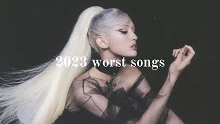 worst kpop songs from 2023 [upl. by Htehpaj]