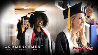 Commencement  Friday May 3 2024  7 PM Ceremony Recording [upl. by Tibbitts]