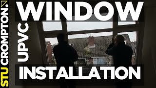 how to fit upvc window  installation [upl. by Streeter520]