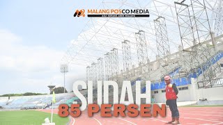 Progres Renovasi Stadion Kanjuruhan Sudah 85 Persen Selesai [upl. by Imoyn228]