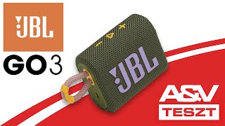 Zsebméretű ám nagyot szól a JBL GO 3 Bluetooth hangszóró [upl. by Kowal]