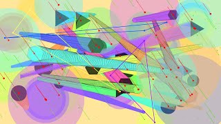 Steves Generative Art Abstract 14 – 3D Columns [upl. by Saunders]