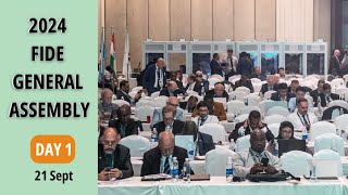 FIDE General Assembly 21 September 2024 [upl. by Alaet992]