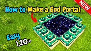 End portal how to make in Minecraft 2024 [upl. by Mcmahon436]