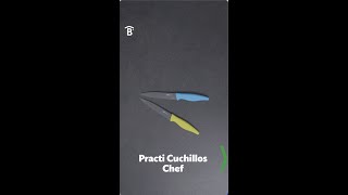 Pacti Cuchillos Chef Betterware [upl. by Etirugram]