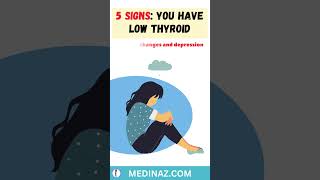 5 Signs that you have LOW THYROID  Hypothyroidism  Thyroid Symptoms  Hypothyroidism Symptoms [upl. by Attej]