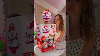 ASMR OPENING MY FIRST EVER KFC MINI BRANDS CAPSULE🫢🍗✨⁉️ SO MANY RARES🤩 Shorts [upl. by Zeidman]