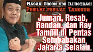 Jumadi Resab Ramdan dan Ray Pesilat Betawi Beksi yang Tampil dalam Lakon Topeng Blantek Baba Nasir [upl. by Mcfadden]