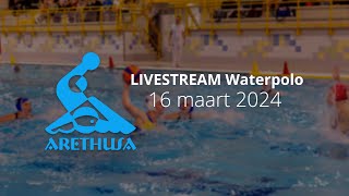 Arethusa Heren 1 Waterpolo 16 maart 2024 [upl. by Aipotu]