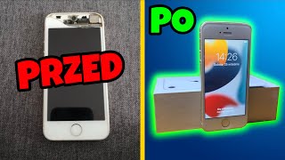 Martwy iPhone z OLX za 80 zł Czy da radę go ożywić [upl. by Fabe70]