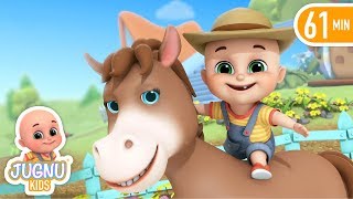 🐑 Baby Songs amp Nursery Rhymes  Jugnu Kids🐑 [upl. by Enohpesrep782]