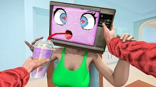 TV Woman x TV Man EPIC LOVE STORY  SAVE TV Woman vs Skibidi Toilet in Gmod 178 [upl. by Mcginnis]