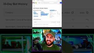 HOW TO SPOT SPORTS CARD SHILL BIDDING EBAY 🚨👀 [upl. by Stillmann]