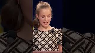 Princess Leonor speech during Fundación conferenceviral [upl. by Eniaj]