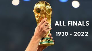 World Cup Finals 1930  2022 🏆 All Goals [upl. by Neelrak521]