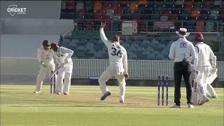 Devon Thomas clean bowled by Todd Murphy in Warm up Match  Australia vs West Indies 2022 [upl. by Aniroz578]