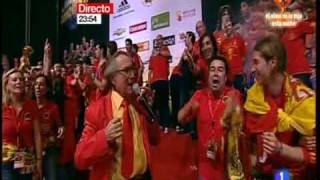 Manolo Escobar en la celebración de la Roja [upl. by Gillmore809]