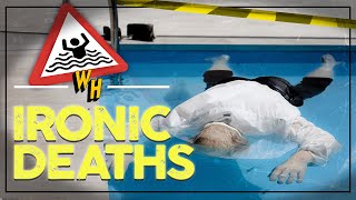 The 10 Most Ironic Deaths In History [upl. by Ystap61]