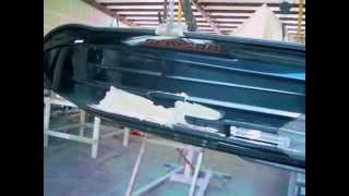 Fiberglass Boat Repair at American Boat Works [upl. by Esmaria817]