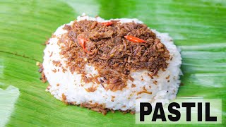 How to Make Pastil  Easy Pastil Recipe [upl. by Eelidnarb]