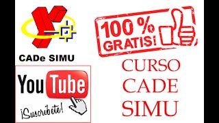 👍👍CURSO CADE SIMU 14👍👍 SIMULACIÓN de PUENTE GRÚA [upl. by Aretse697]