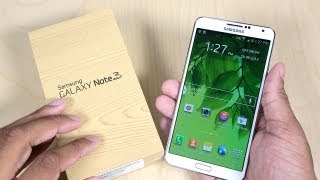 Galaxy Note III Unboxing [upl. by Iilek]