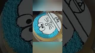 Doraemon cake How to make Doraemon cake Kids birthday cake 🎂🎂🎂🎂 [upl. by Ateuqram]