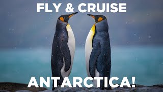 FLY amp CRUISE ANTARCTICA Skip The Drake Passage with Lindblad Expeditions [upl. by Sesilu]