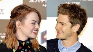 Emma Stone amp Andrew Garfield SOOO INTIMATE Just Cant Stop Staring At Each Other [upl. by Ribaudo]