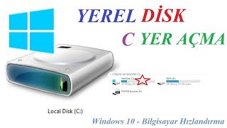 BİLGİSAYARDA C DİSKini NASIL BOŞALTABİLİRİZ [upl. by Zsamot101]