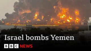 Israel bombs Yemen and Lebanon in further military escalation  BBC News [upl. by Lehcer600]