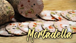 How to make Pepper Crusted Smoked Mortadella [upl. by Eunice945]