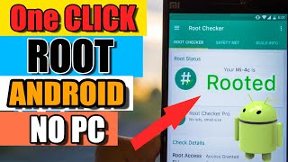 100  Root  How to Root any Android Phone Without Computer  One click Root Any Android Mobile 2020 [upl. by Lucrece]