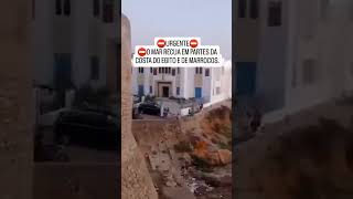 FIM DOS TEMPOS O MAR RECUO DA COSTA DO EGITO E MARROCOS😱 [upl. by Atiz]