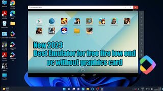 Leapdroid Best Emulator For Free Fire Low End PC Without Graphics Card [upl. by Becky]