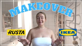 GER BADRUMMET EN HEL MAKEOVER  VLOGG [upl. by Eisso]