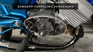 Zundapp 5 bak koppeling vervangen  sleutelen [upl. by Mathi]