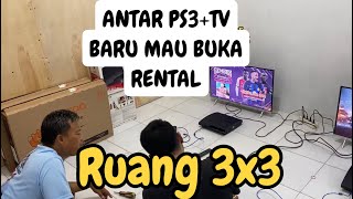 PS3 SLIM PLUS TV COOCCAA PALING COCOK UNTUK RENTAL PEMULA [upl. by Aivizt]