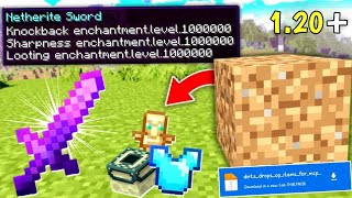 How To Download Dirt Give Extremely OP Items Mod For Minecraft PE 120 [upl. by Ailene]