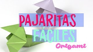 ¿Cómo hacer una pajarita de origami Papiroflexia de papel fácil [upl. by Annalise]