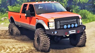 Ford F350 na Lama  Spin Tires [upl. by Anirual]