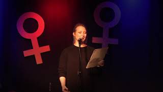 Hannah Geheimsein beim feministischen PoetrySlam am 26 November 2018 [upl. by Jolee]