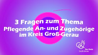 Was macht unser Landkreis 3 Fragen zum Thema quotPflege im Kreis GroßGerauquot [upl. by Ayam]