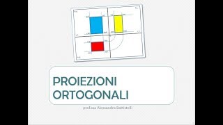 Proiezioni ortogonali tutorial FACILE per tutti e completo di riduzione in scala e norme [upl. by Aivirt]