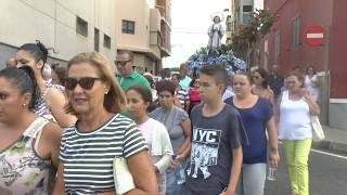 procesion del santo cura de ars playa melenara 2017 [upl. by Niuqauj]