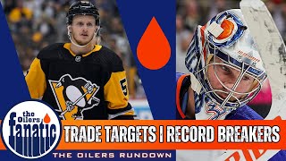 Edmonton Oilers Insider Trade Targets  Record Breakers  Roster Moves [upl. by Amehr]