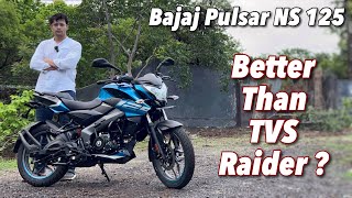 2023 Bajaj Pulsar NS 125 Review  Better Than TVS Raider 125 [upl. by Notnilk]