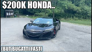 A Honda That Does 060mph In 25 sec Acura NSX Review [upl. by Aikaz285]