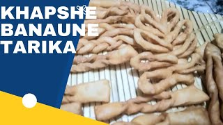 easy khapse making recipe [upl. by Calysta]